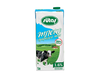 1,6% UHT Масно Кравјо Млеко