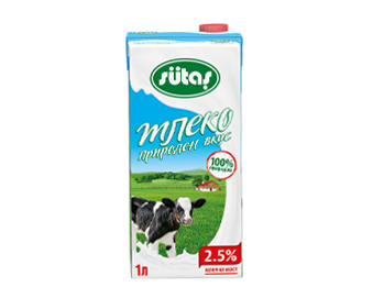 Sütaş 2,5% UHT Масно Кравјо Млеко 