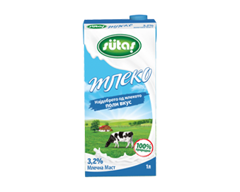Sütaş UHT Млеко  